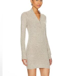 Lovers + Friends (NWT) Anthea knit wool blend long sleeve mini dress